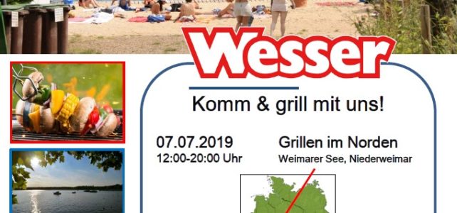 Wesser Sommergrillen – Einladung! :)