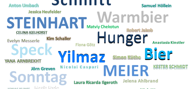Mission im August – Namen-Bingo: Die Gewinner! :)