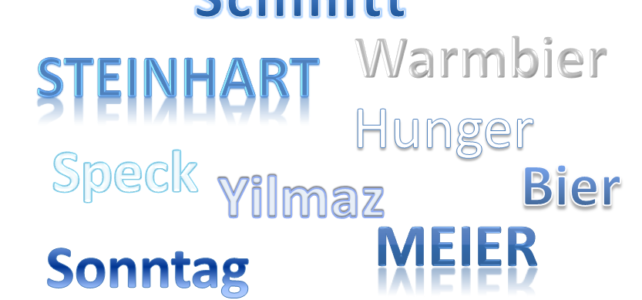 Mission im August – Namen-Bingo