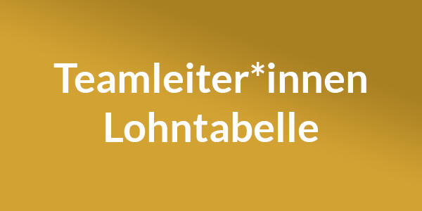 Teamleitungs-Tabelle 2025