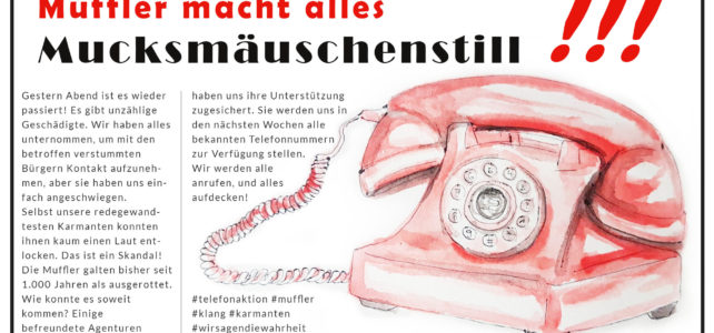 Mission im März: An alle Karmanten!